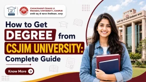 CSJMU Degree Certificate Online Application Process 2026